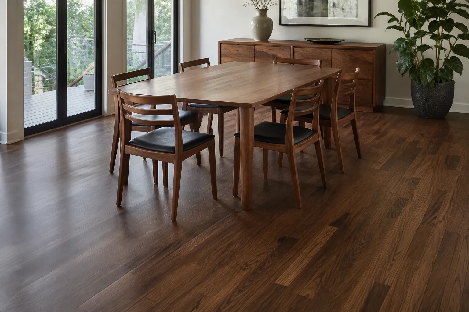 Hw Planned Walnut Dining